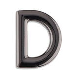 1/2" Square D-Ring Bag Hardware - 4/Pack - Matte Black