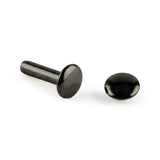 Extra Long Double Cap Rivets Bag Hardware - 5/16" (8mm) X 1/2" - 25 Sets/Pack