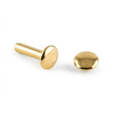 Extra Long Double Cap Rivets Bag Hardware - 5/16" (8mm) X 1/2" - 25 Sets/Pack