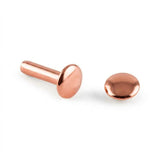 Extra Long Double Cap Rivets Bag Hardware - 5/16" (8mm) X 1/2" - 25 Sets/Pack