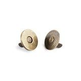 Thin Magnetic Snaps Bag Hardware - BHW800GO-1/2"  - 2/Pack - Gold