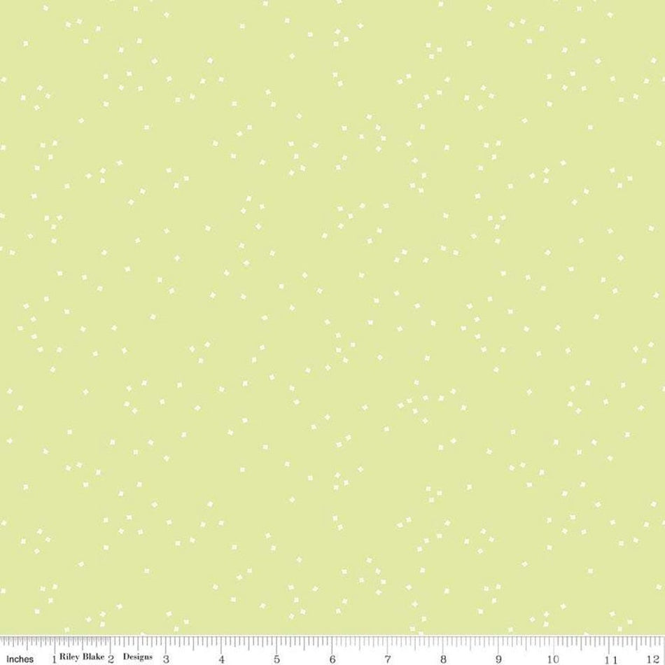 Blossom Fabric - Celery