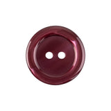 Pearly Round Rimmed Nylon Buttons - 6/Pack - 2-Hole