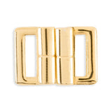 Metal Lingerie Strap Buckles -1 Set/Pack - Gold