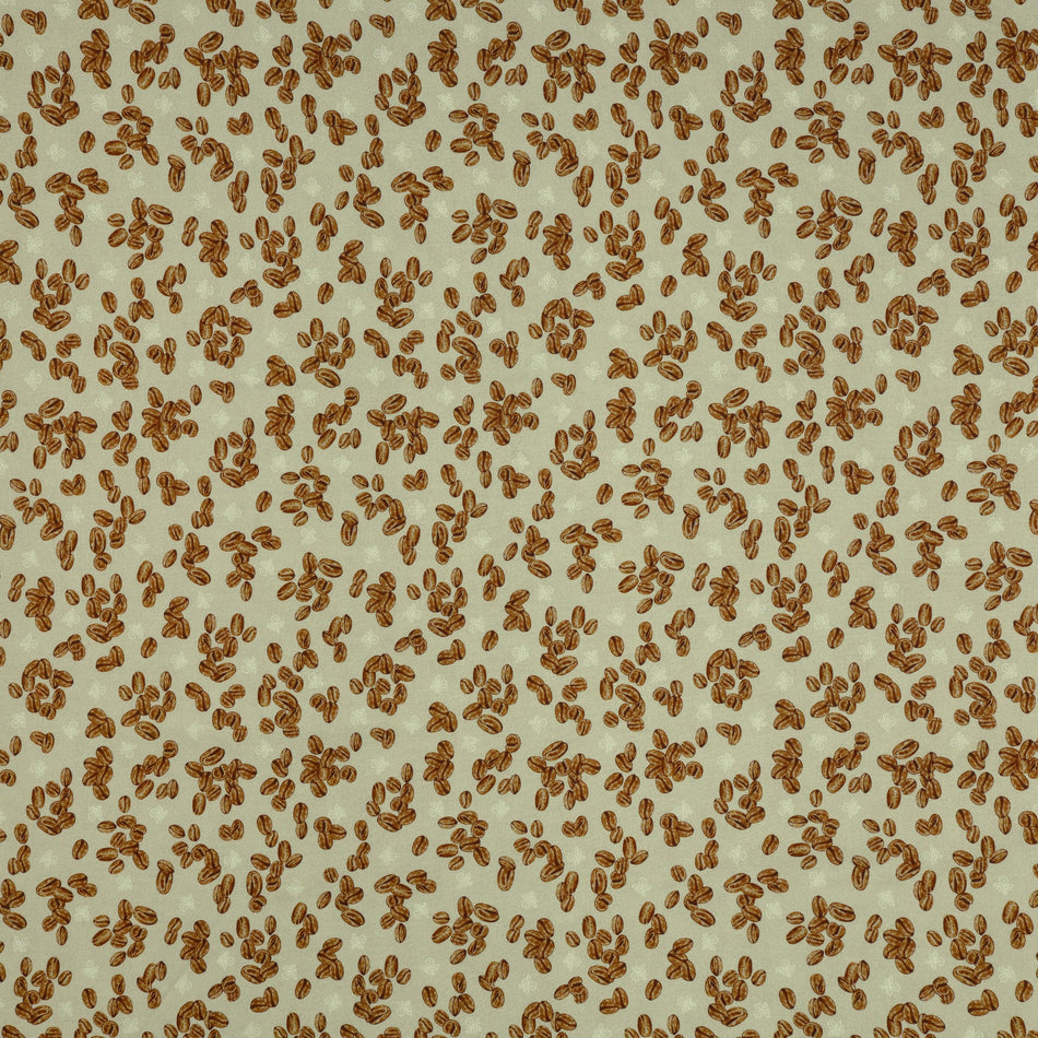 Perfect Brew Fabric Collection - Coffee Beans Ecru