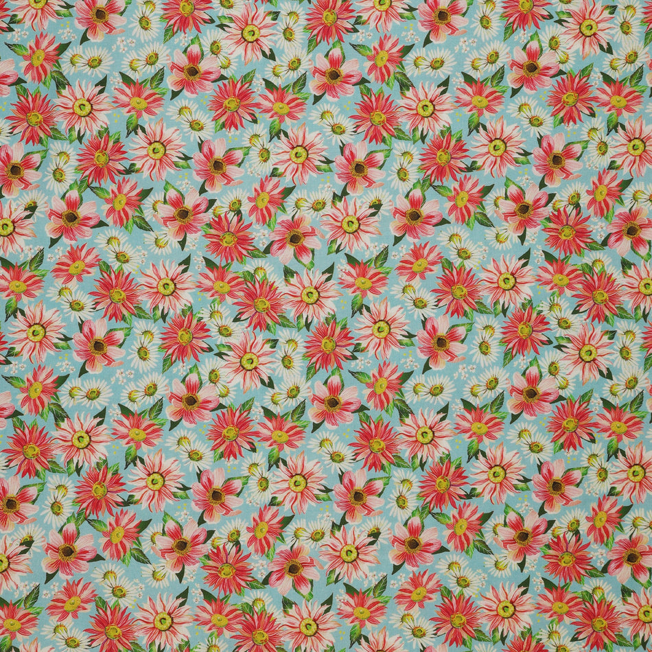 A Prairie Heart Fabric Collection - Country Bloom Prairie Sky