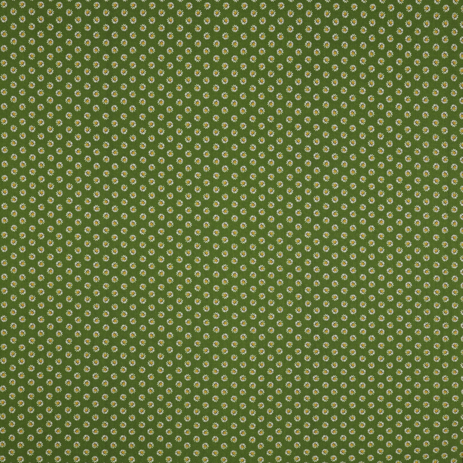 A Prairie Heart Fabric Collection - Dainty Daisy Dark Fern