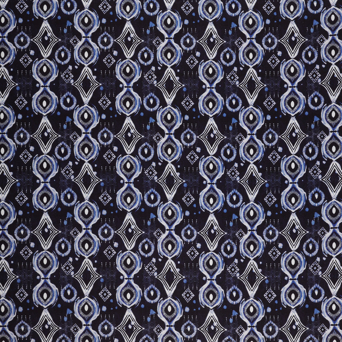 Affinity Fabric Collection - Mirrors Indigo