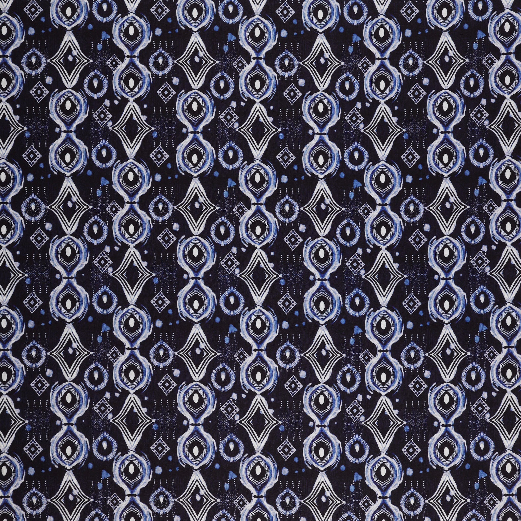 Affinity Fabric Collection - Mirrors Indigo