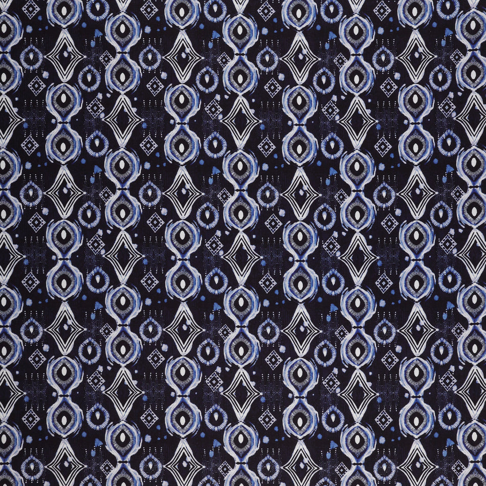 Affinity Fabric Collection - Mirrors Indigo