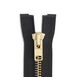 YKK #10 Brass Jacket Zipper