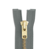 YKK #10 Brass Jacket Zipper