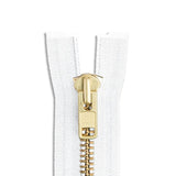 YKK #10 Brass Jacket Zipper
