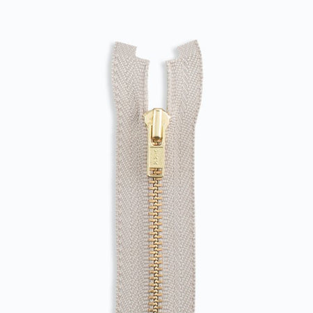 YKK #3 Brass Jacket Zipper