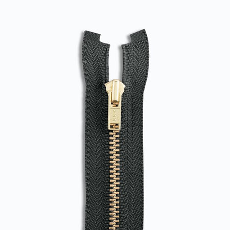 YKK #3 Brass Jacket Zipper