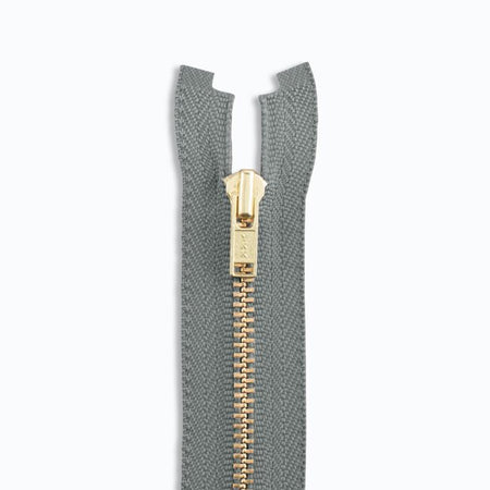 YKK #3 Brass Jacket Zipper