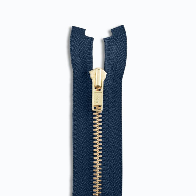 YKK #3 Brass Jacket Zipper