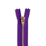 YKK #4.5 Brass Pant/Dress Zipper – 3"-14"