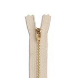 YKK #4.5 Brass Pant/Dress Zipper – 3"-14"