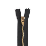 YKK #4.5 Brass Pant/Dress Zipper – 3"-14"