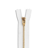 YKK #4.5 Brass Pant/Dress Zipper – 3"-14"