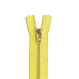 YKK #4.5 Brass Pant/Dress Zipper – 3"-14"