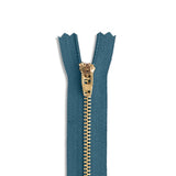 YKK #4.5 Brass Pant/Dress Zipper – 3"–14"