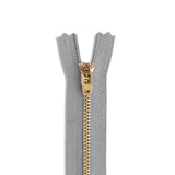 YKK #4.5 Brass Pant/Dress Zipper – 3"–14"