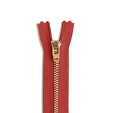 YKK #4.5 Brass Pant/Dress Zipper – 3"–14"