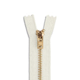 YKK #5 Brass Jean Zipper – 3"-14"