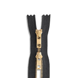 YKK #5 Brass Two-Way Non-Separating Coverall Zipper