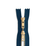 YKK #5 Brass Two-Way Non-Separating Coverall Zipper