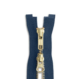 YKK #5 Brass Two-Way Jacket Zipper