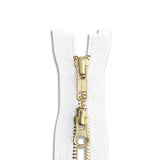 YKK #5 Brass Two-Way Jacket Zipper