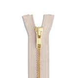 YKK #5 Brass Jacket Zipper – 12"–60"