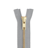 YKK #5 Brass Jacket Zipper – 12"–60"