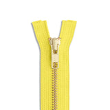 YKK #5 Brass Jacket Zipper – 12"–60"