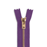 YKK #5 Brass Jean Zipper – 3"–11"