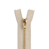 YKK #5 Brass Jean Zipper – 3"–11"