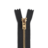 YKK #5 Brass Jean Zipper – 3"–11"