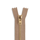 YKK #5 Brass Jean Zipper – 3"–11"