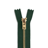 YKK #5 Brass Jean Zipper – 3"–11"