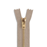YKK #5 Brass Jean Zipper – 3"–11"