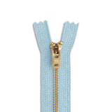 YKK #5 Brass Jean Zipper – 3"–11"