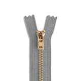 YKK #5 Brass Jean Zipper – 3"–11"