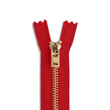 YKK #5 Brass Jean Zipper – 3"–11"