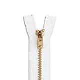 YKK #5 Brass Jean Zipper – 3"–11"