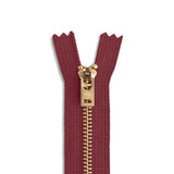 YKK #5 Brass Jean Zipper – 3"–11"