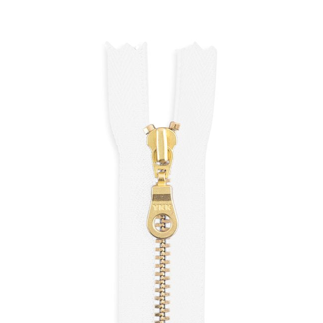 YKK #4.5 Brass Donut Pull Bag Zipper