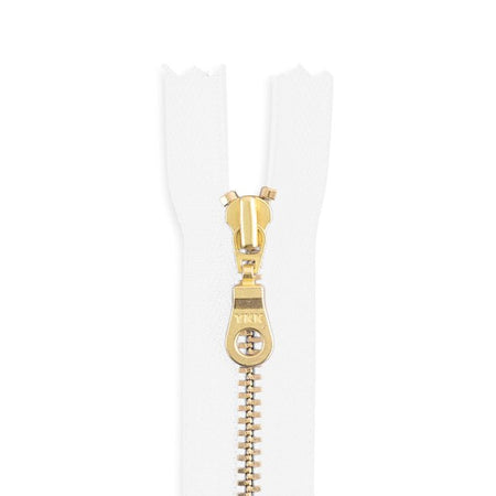 YKK #4.5 Brass Donut Pull Bag Zipper